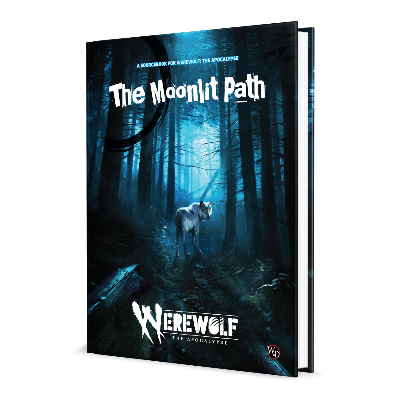 Werewolf: The Apocalypse 5th Edition Roleplaying Game The Moonlit Path Sourcebook 3D