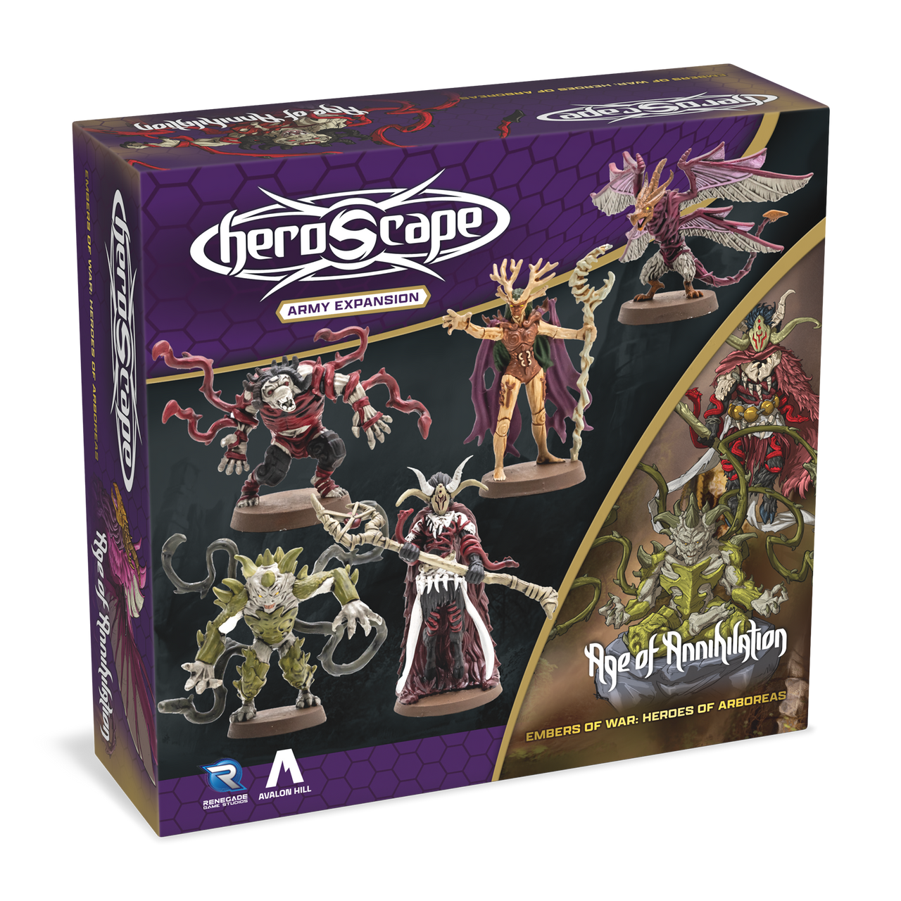 Heroscape: Heroes of Aboreas Army Expansion 3D