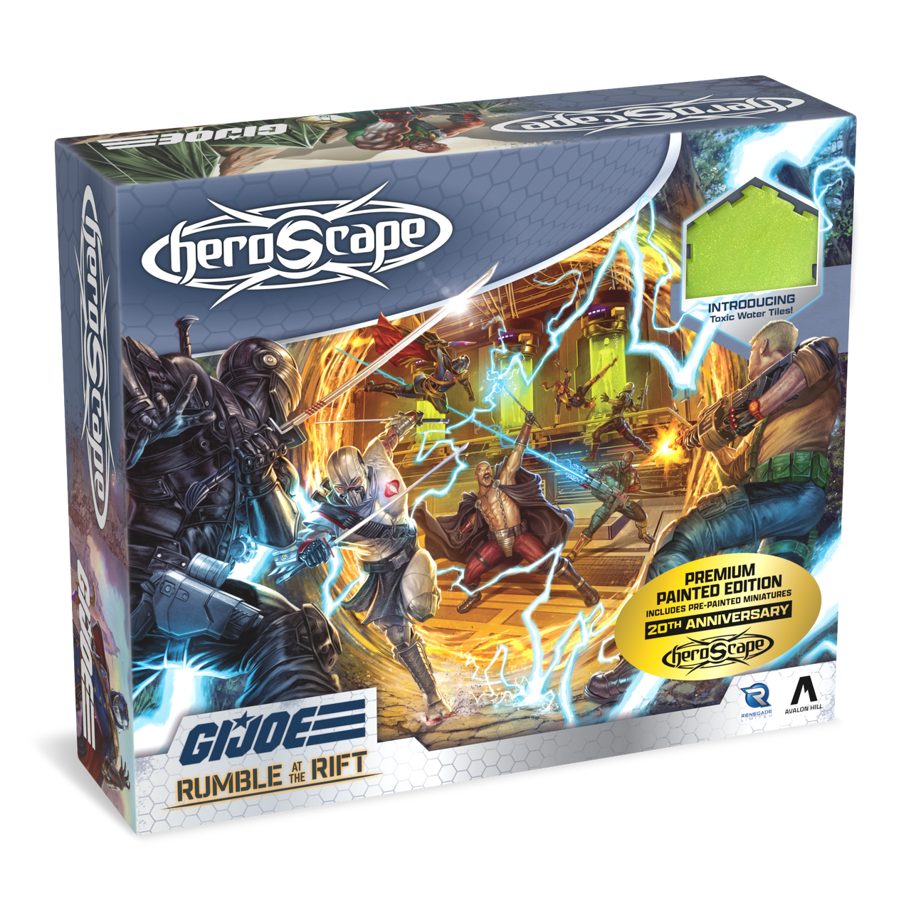 Image of G.I. JOE Heroscape: Rumble at the Rift Battle Box Painted PRE-ORDER