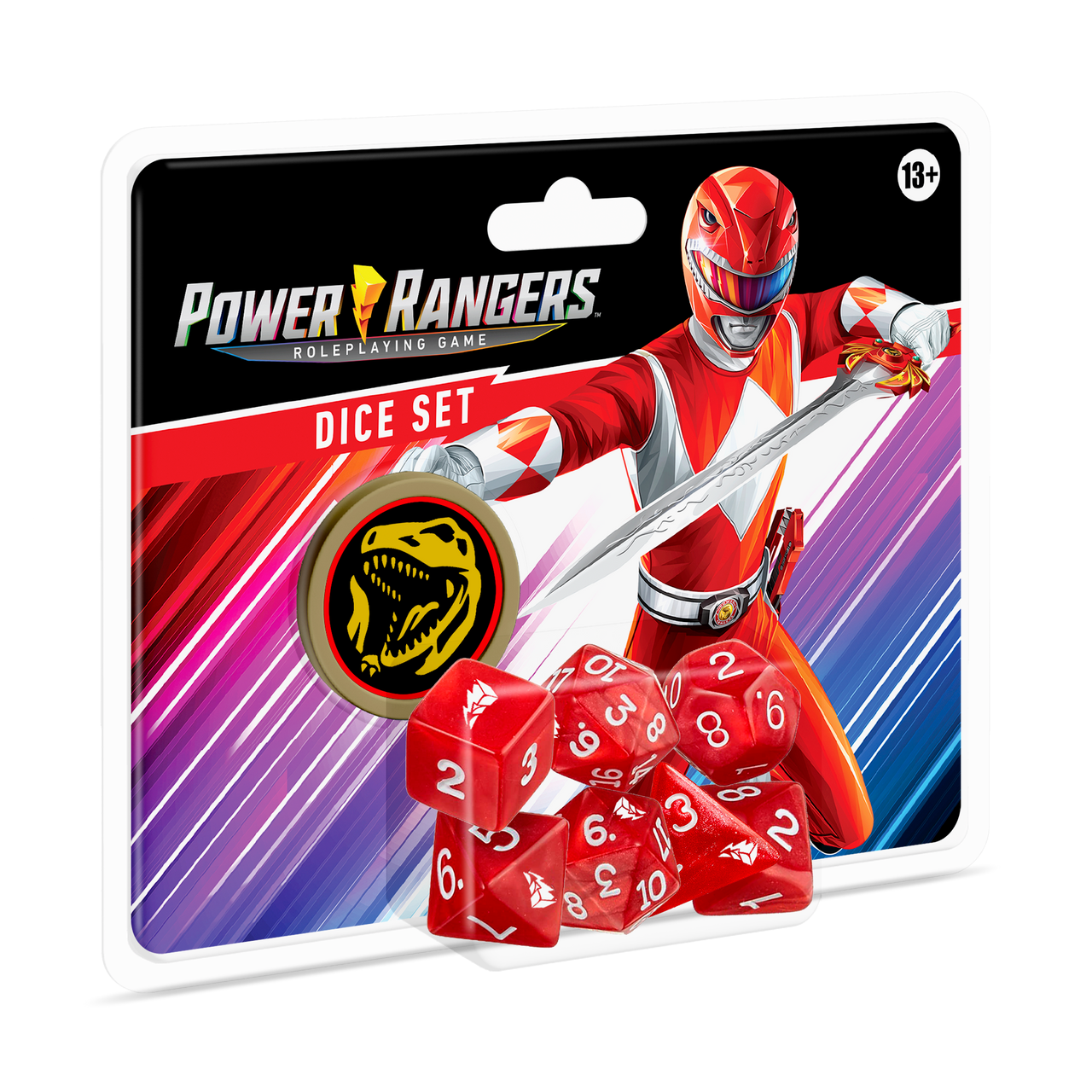 Power Rangers Roleplaying Game Dice Red