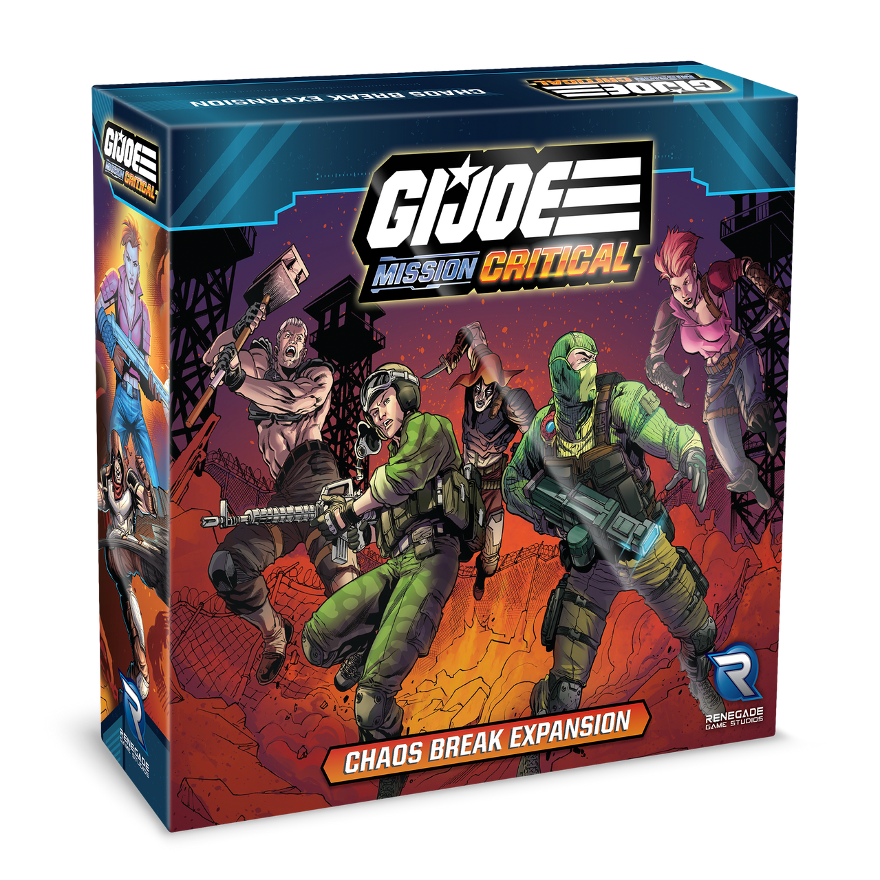 G.I. JOE Mission Critical Chaos Break Expansion 3D Box