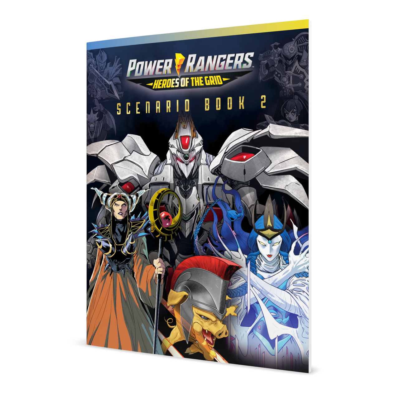 Power Rangers Heroes of the Grid: Scenario Book 2 3D Cover