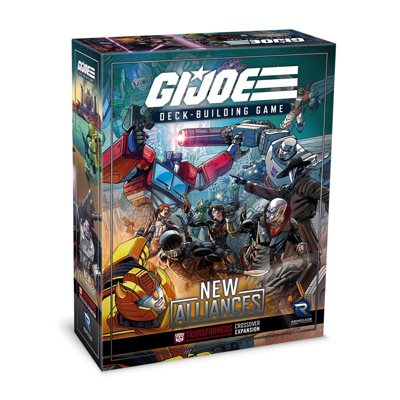 G.I. JOE Deck-Building Game New Alliances - A Transformers Crossover  Expansion