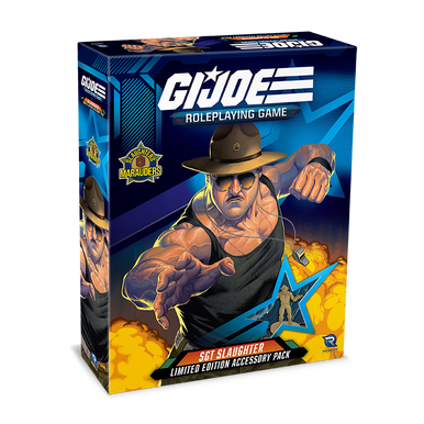 G.I. JOE Roleplaying Game Sgt Slaughter Limited Edition Accessory Pack