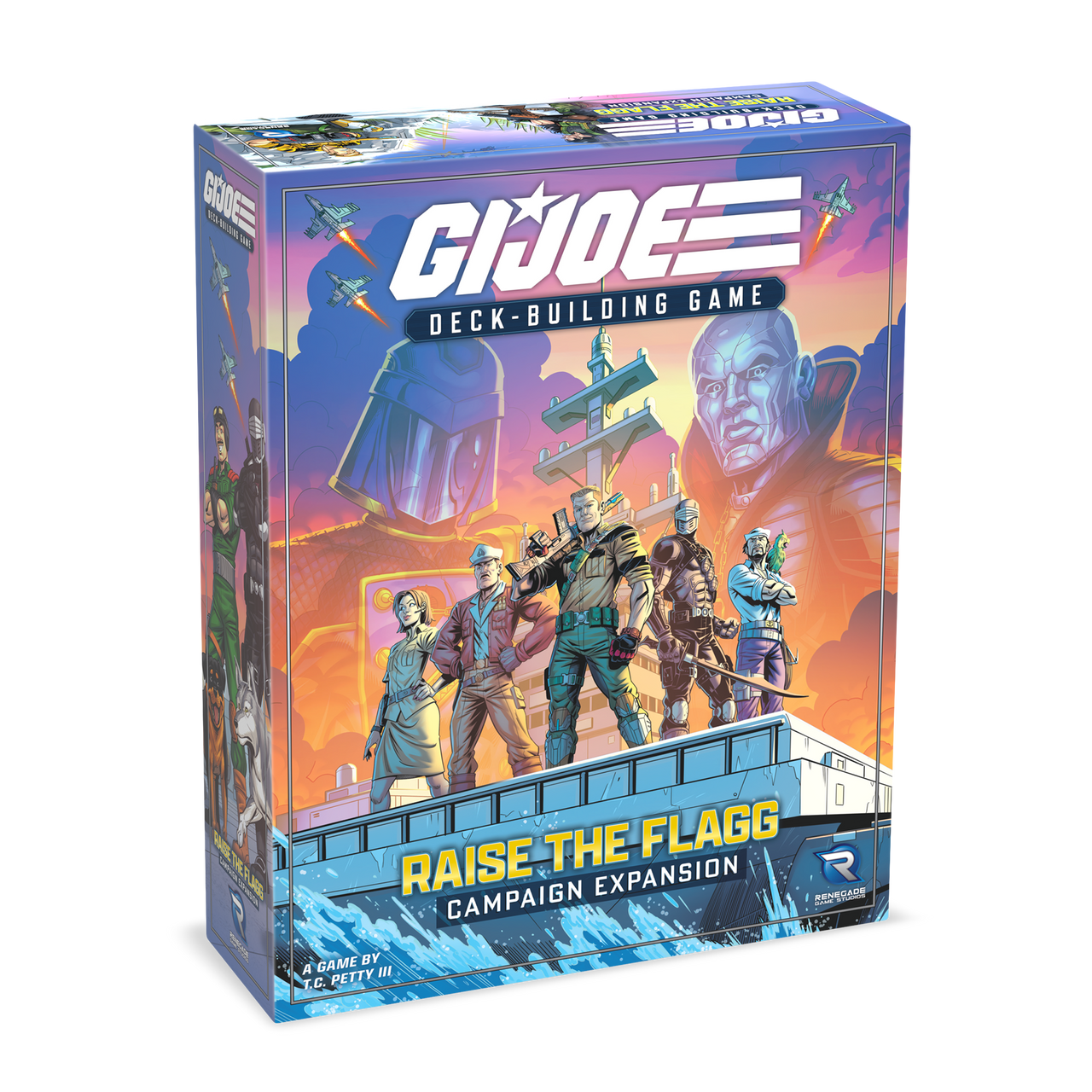 G.I. JOE Deck-Building Game Raise the Flagg Campaign Expansion 3D
