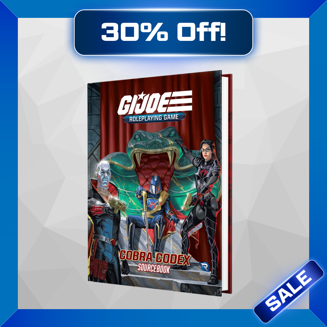 G.I. JOE Roleplaying Game Cobra Codex Sourcebook