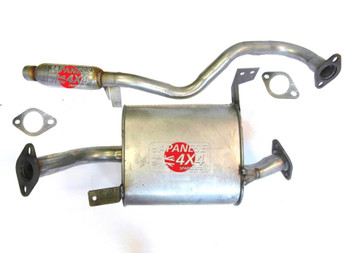 Exhaust Rear Box & Tailpipe for Nissan Terrano 2.4 Petrol SWB 1993-1999