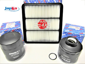 Engine Filter Kit for Mitsubishi L200 KB4 2.5TD 2006-09/2008