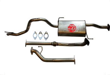 Complete Exhaust System With Decat Pipe for Isuzu Rodeo TFS86 2.5TD 2006-2012