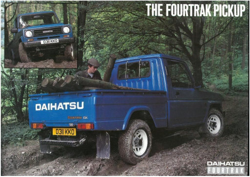 Rear Leaf Springs x 2 For Daihatsu Fourtrak F77 Pick Up 1984-1993