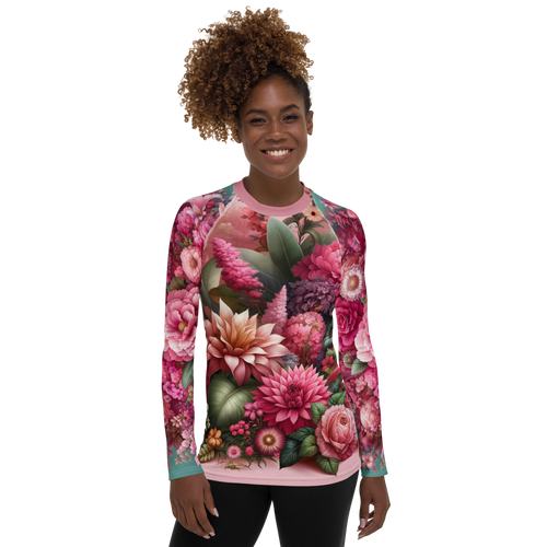 Floral Women's Rash Guard