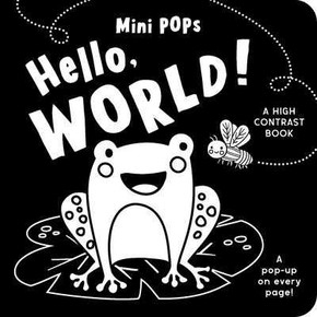 Mini Pops: Hello, World!: A High Contrast Pop-Up Book (2024)
