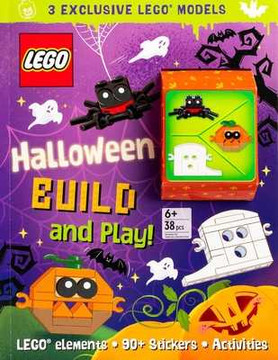 Lego Books: Halloween Build and Play! (Paperback, 2025)
