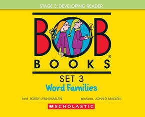 Bob Books - Word Families Hardcover Collection of 8 Stories Decodable Phonics Stories, Ages 4 and Up, Kindergarten, First Grade (Stage 3: Developing R (2024)