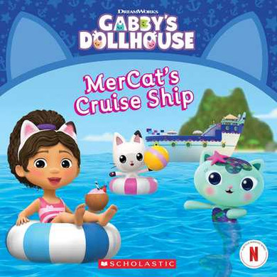 Mercat's Cruise Ship (Gabby's Dollhouse Storybook) (Paperback, 2023)