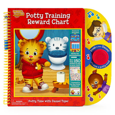 Daniel Tiger Potty Training Reward Chart (Hardcover, 2023)