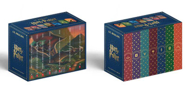 Harry Potter Paperback Box Set Books 1-7 (Deluxe Edition with Stenciled Edges) (2025)