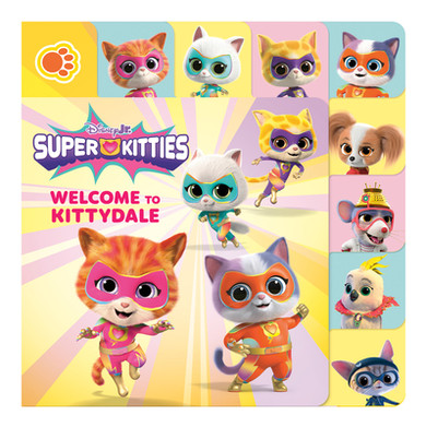 Disney Junior Superkitties: Welcome to Kittydale: A Tabbed Board Book (2026)