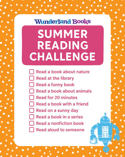 Dive Into Our Summer Reading Challenge at Wunderland Books! 
