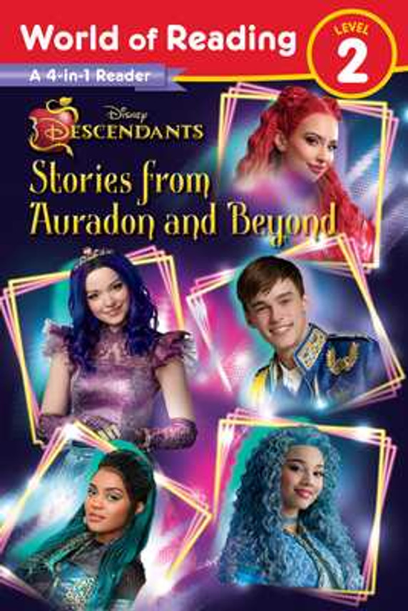 World of Reading: Descendants 4-In-1 Reader: Stories from Auradon and Beyond (Paperback, 2024)