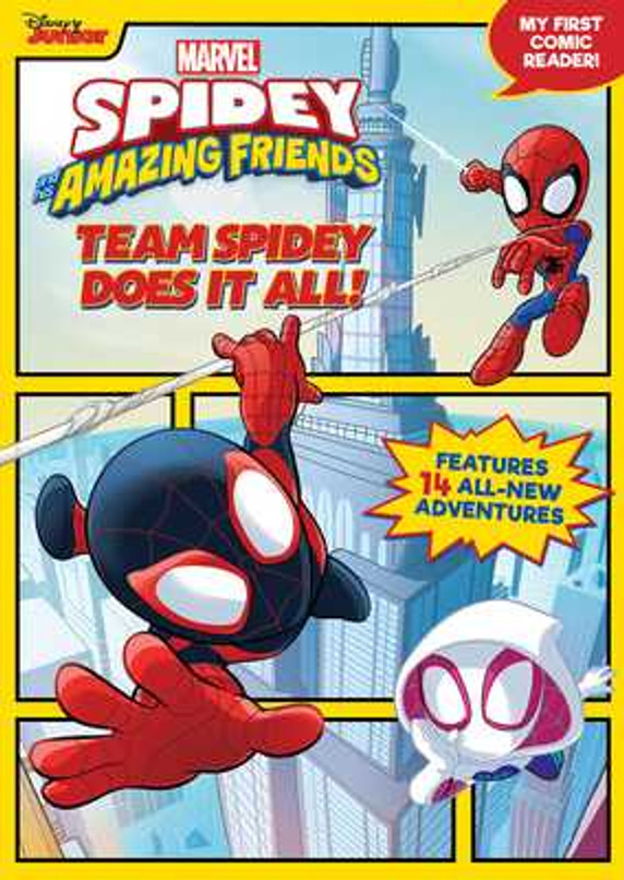 Spidey and His Amazing Friends: Team Spidey Does It All!: My First Comic Reader! (Paperback, 2022)