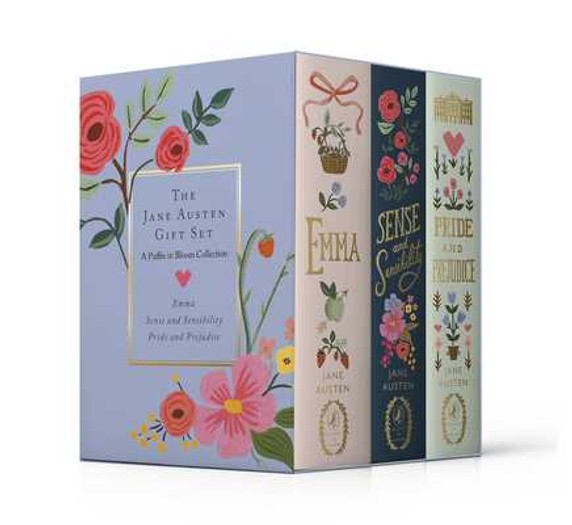 The Jane Austen Gift Set: A Puffin in Bloom 3-Book Collection: Pride and Prejudice, Emma, and Sense and Sensibility (Hardcover, 2024)