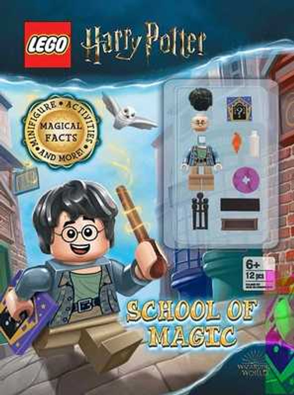 Lego Harry Potter: School of Magic: Activity Book with Minifigure (Paperback, 2022)