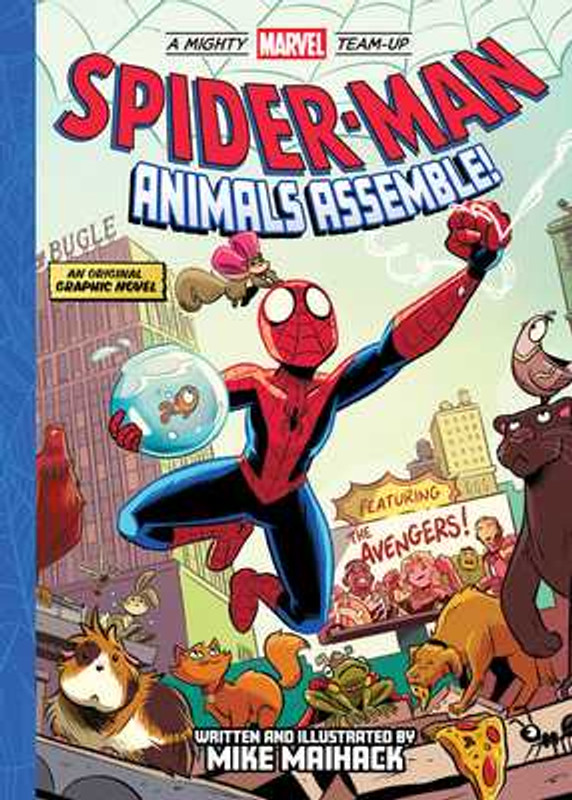 Spider-Man: Animals Assemble! (a Mighty Marvel Team-Up): An Original Graphic Novel (Hardcover, 2023)
