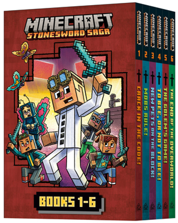 Minecraft Stonesword Saga Chapter Book Boxed Set (Minecraft Stonesword Saga) (Hardcover, 2024) Minecraft Stonesword Saga Chapter Book Boxed Set (Minecraft Stonesword Saga) (Hardcover, 2024)