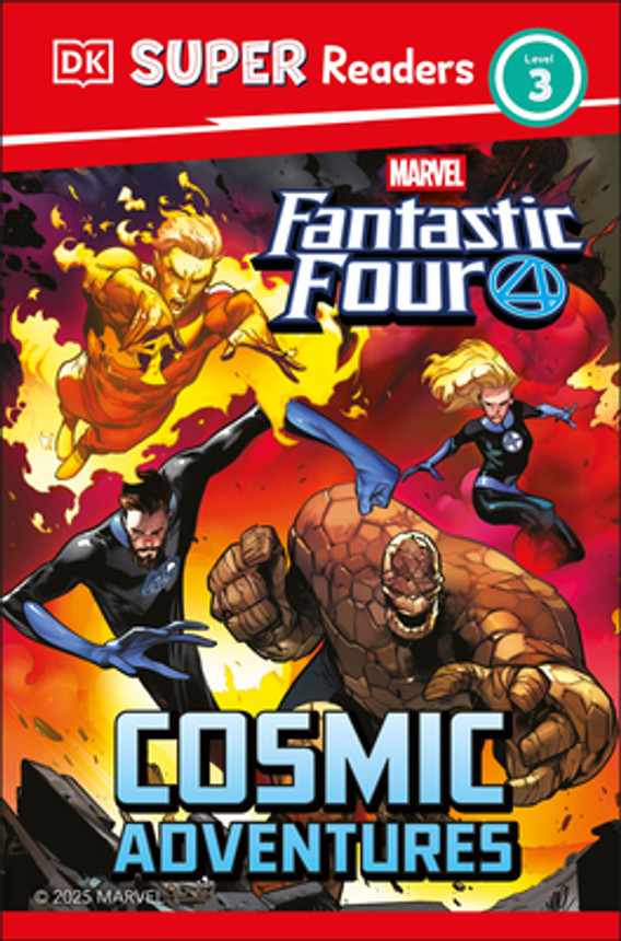 DK Super Readers Level 3 Marvel Fantastic Four Cosmic Adventures (Paperback, 2025)