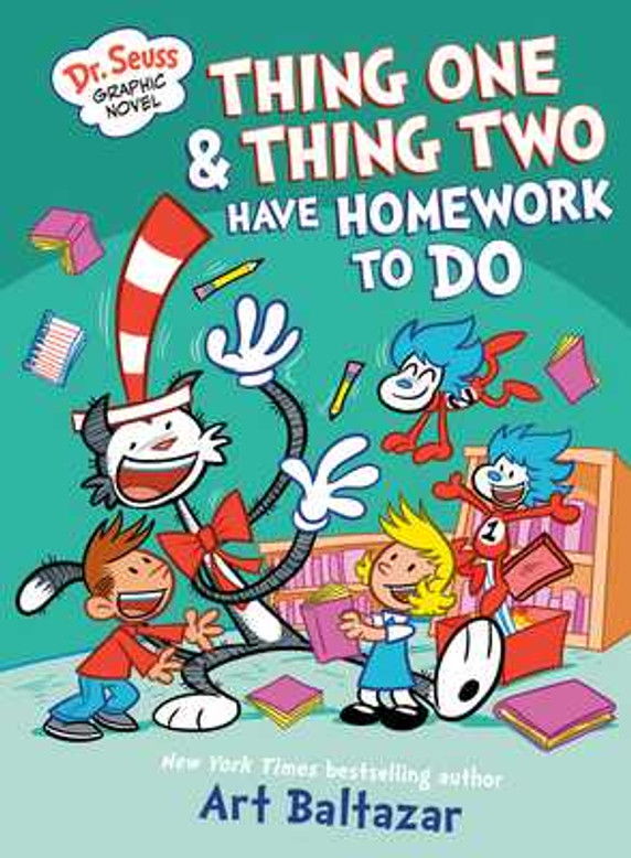 Dr. Seuss Graphic Novel: Thing One and Thing Two Have Homework to Do: A Cat in the Hat Story (Hardcover, 2025) Dr. Seuss Graphic Novel: Thing One and Thing Two Have Homework to Do: A Cat in the Hat Story (Hardcover, 2025)
