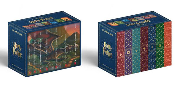 Harry Potter Paperback Box Set Books 1-7 (Deluxe Edition with Stenciled Edges) (2025)