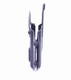 Angled sight channel to contour to body more and provide better concealment. 