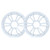 Fusion EL-X651SPW 6.5" Sports Grill Covers - White f\/ EL Series Speakers [010-12789-00]