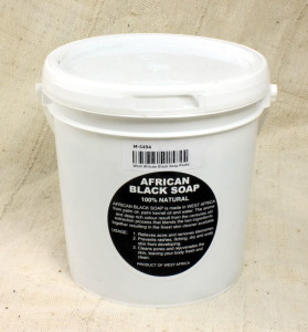 West African Black Soap Paste - 1 Gallon