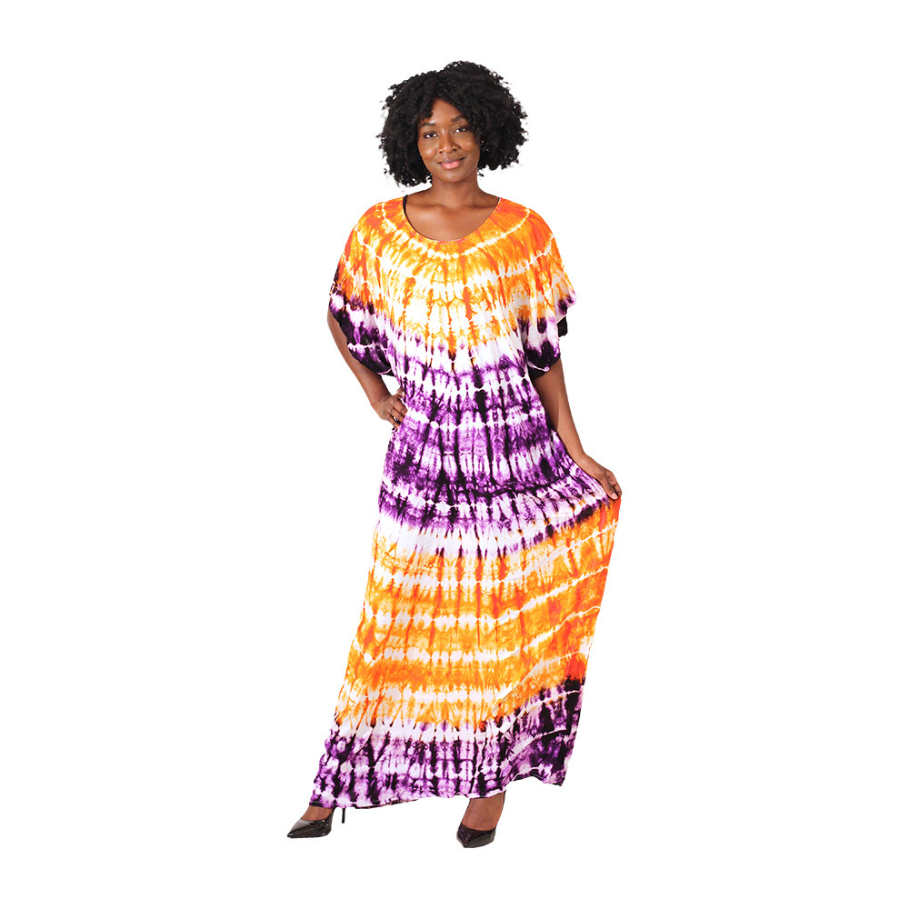 Tie Dye Long Dress Women's DressesAfrican Fashion Africa Imports — free download