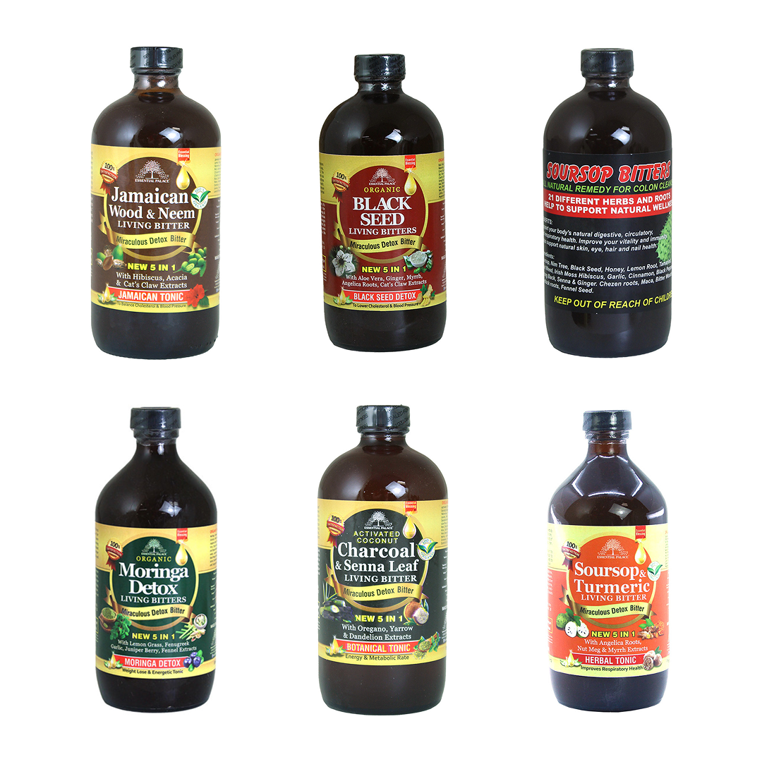Set Of 6 Bitters - Herbal Remedies & Edibles | Africa Imports