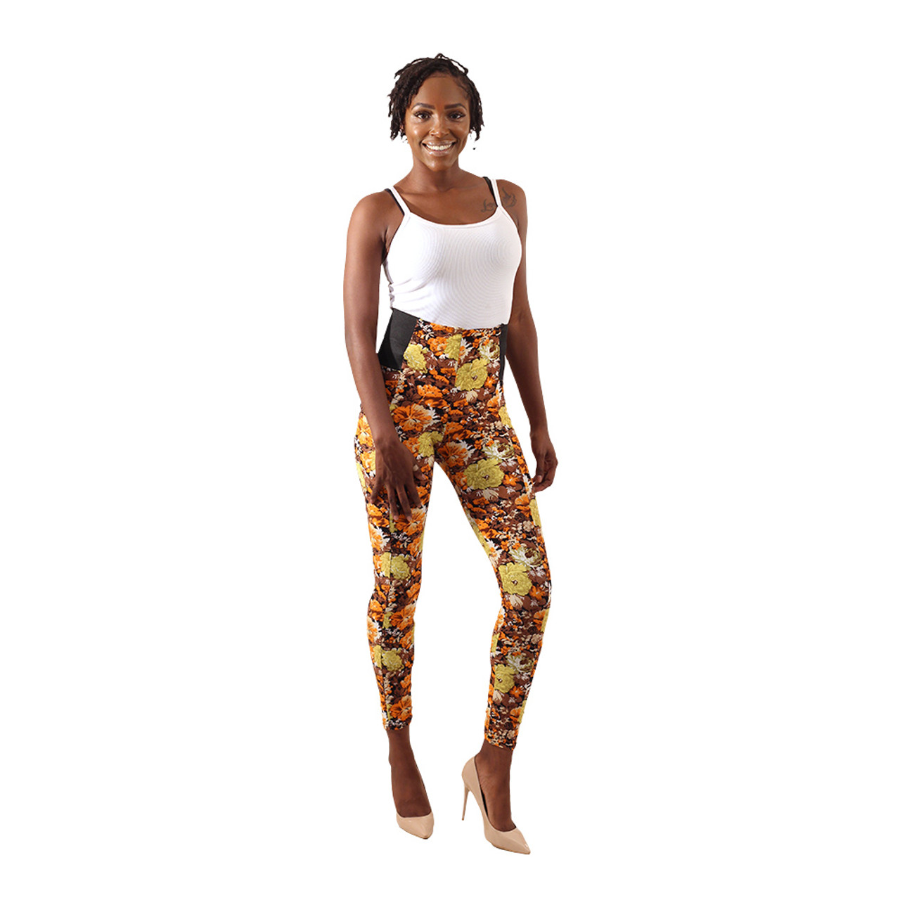 African Print Leggings