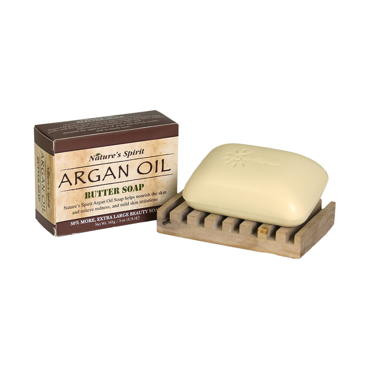 Nature's Spirit: Raw Shea Butter Soap - 5 oz.