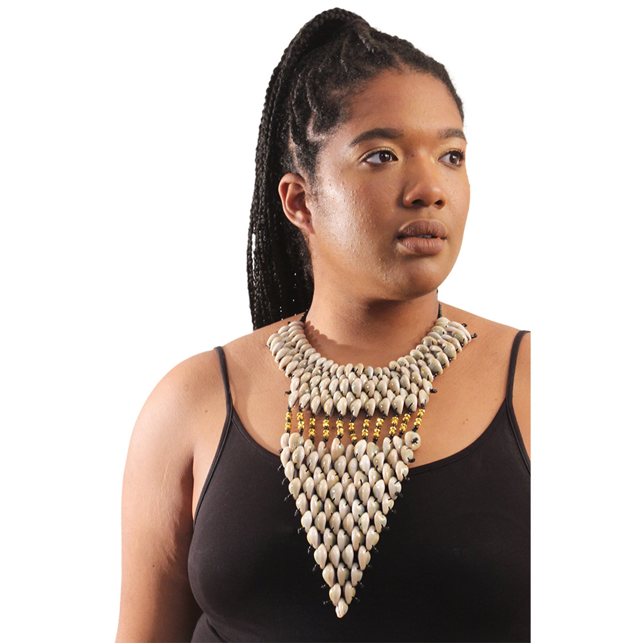 African Collar Vintage Statement Choker Necklace Women Gold Leather Collar  Maxi Necklace African Jewelry Adjustable Big#0304G30 From 21,8 € | DHgate