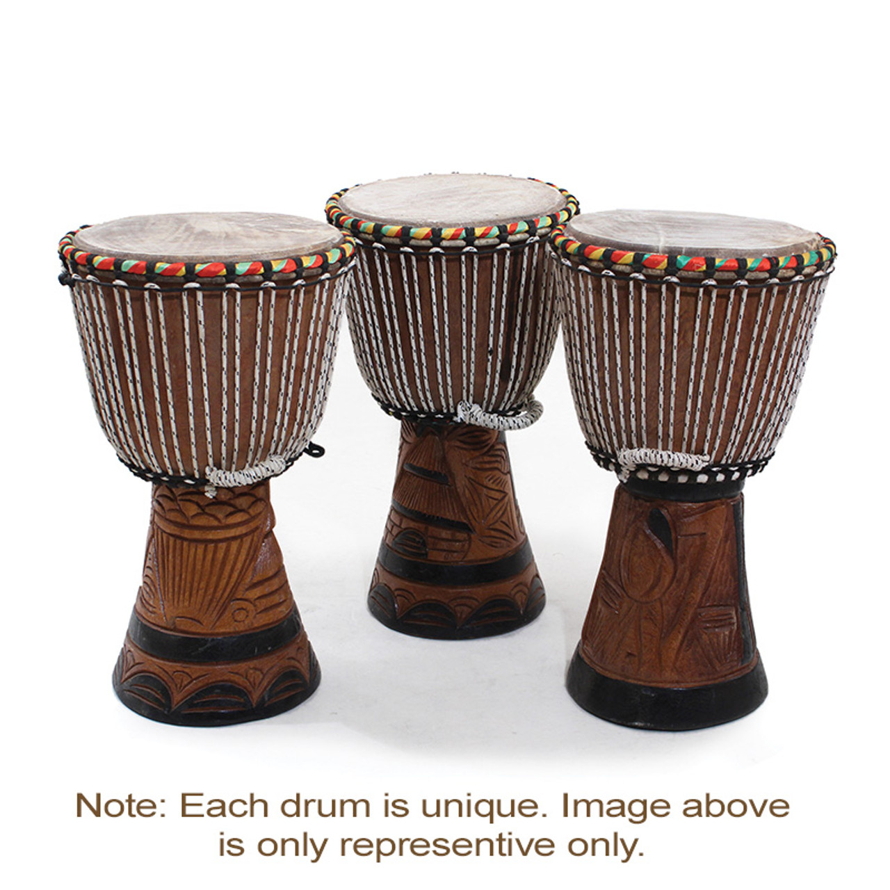 Trống DJembe: Medium 16-18\ - TrốngTrống DJembe: Medium 16-18\ - Trống  