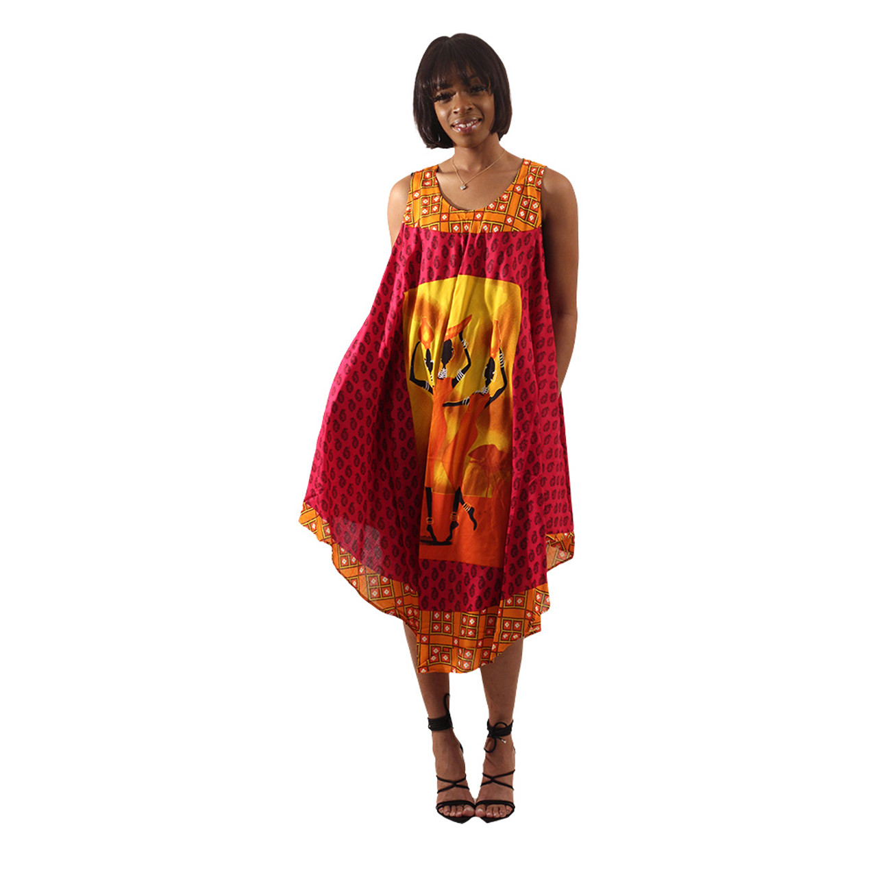 Amazon.com: MOMINA Export Tie Dye Umbrella Dress for Womens and Girls (as1,  Alpha, m, Regular, Regular, Style 1) : Arts, Crafts & Sewing