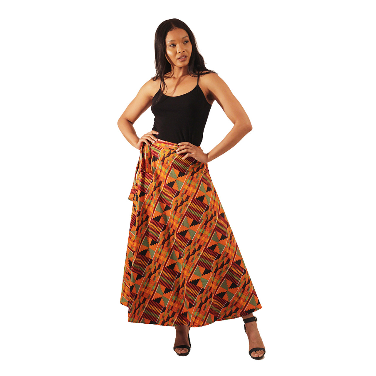 Kente Wrap Skirt #2 - Women's Skirts