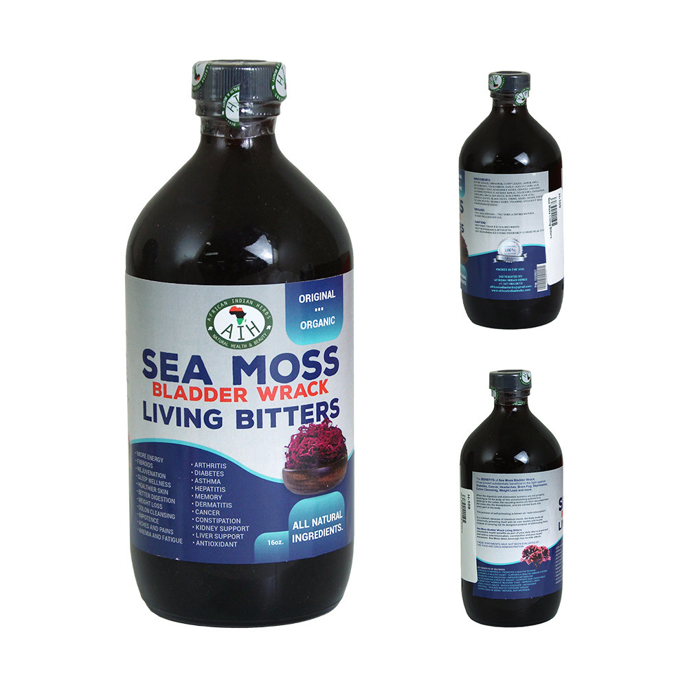 Sea Moss Living Bitters - Herbal Remedies & Edibles | Africa Imports
