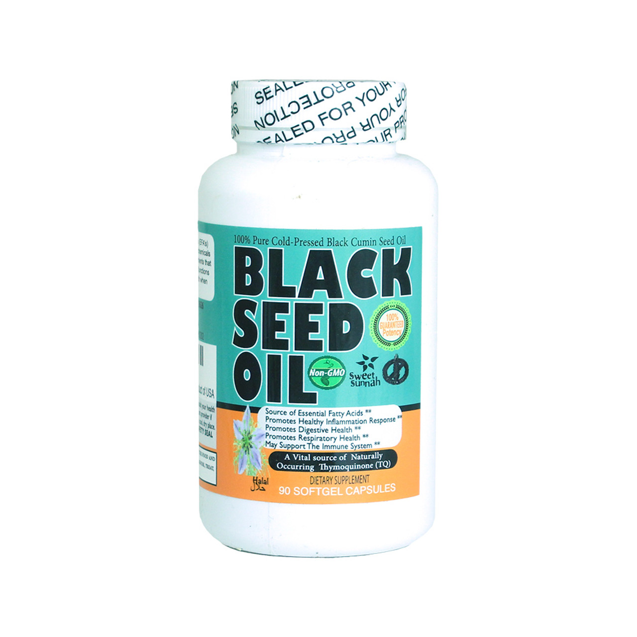 Black Seed Oil (90) Capsules - 500 mg - Herbal Remedies & Edibles