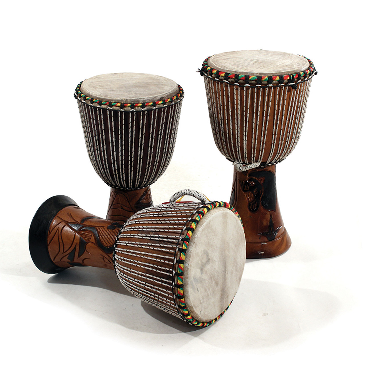 Tambor Djembe Tamanho Completo - Bateria e TamborTambor Djembe Tamanho Completo - Bateria e Tambor  