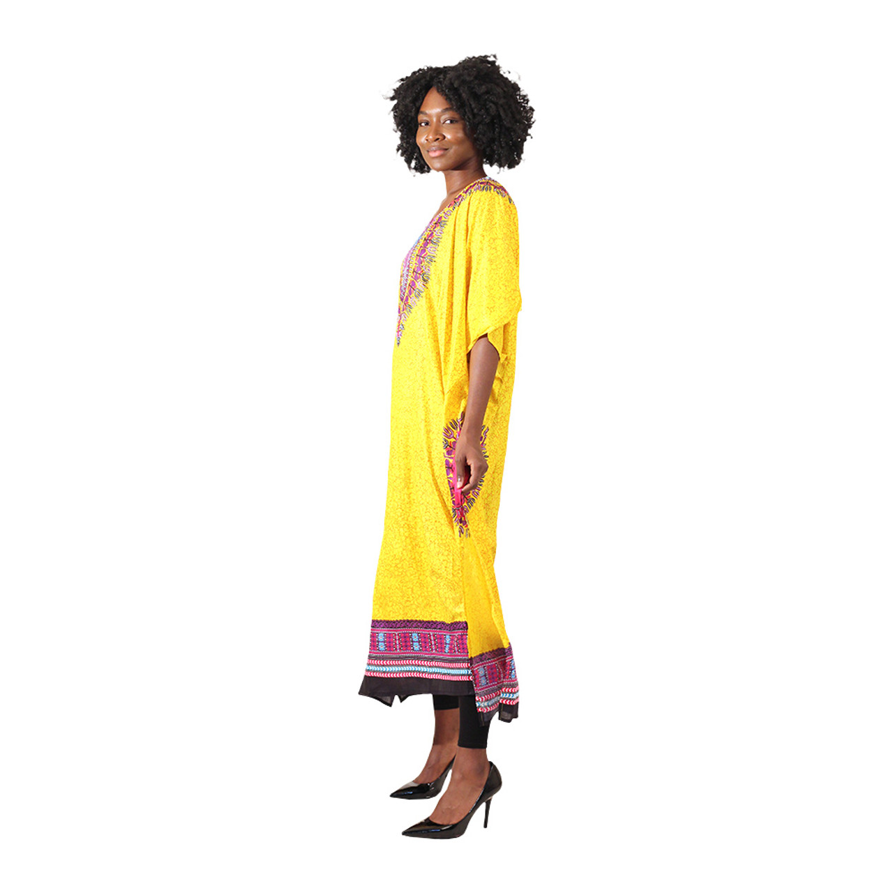 Africa Imports African-Made Premium Kente Kaftan