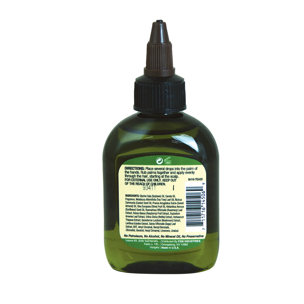 Difeel: Tea Tree Oil Scalp Soothing Natural Hair Oil - 2.5 oz
