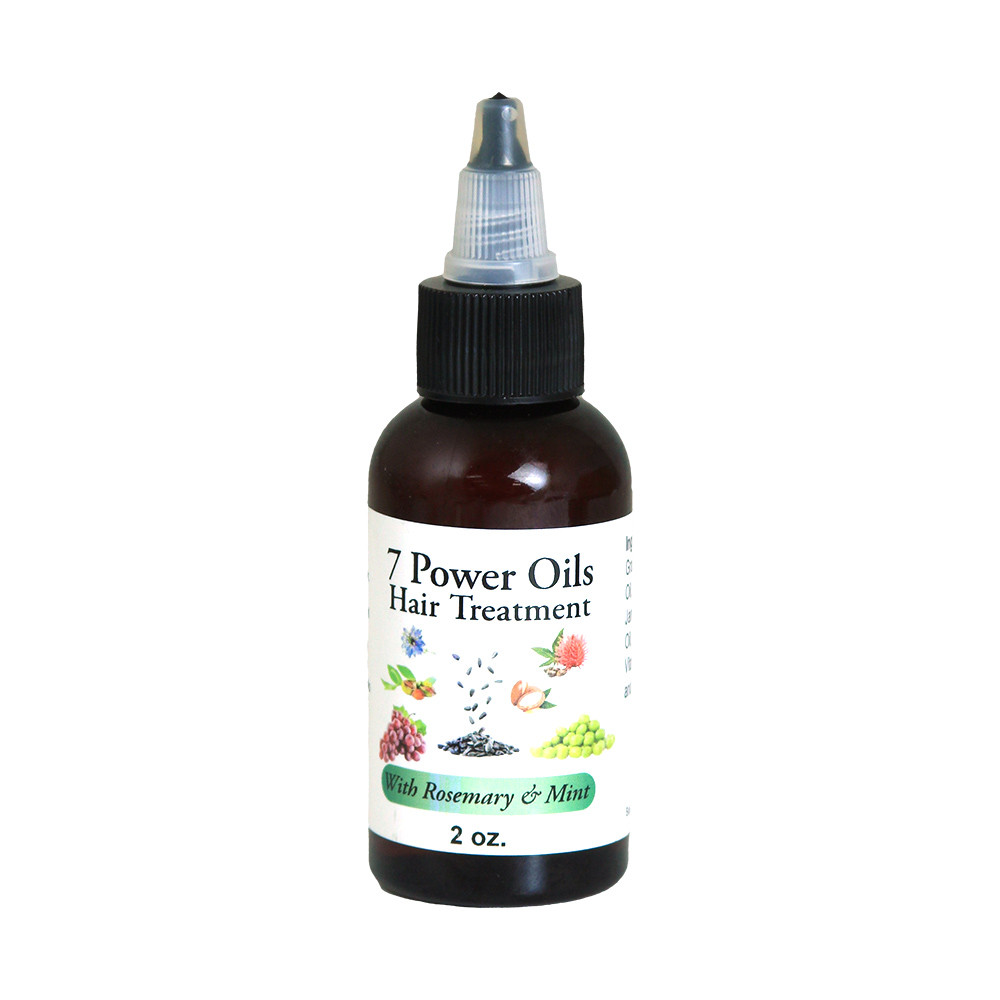 7 Power Oils Hair Treatment with Rosemary & Mint - Africa Imports