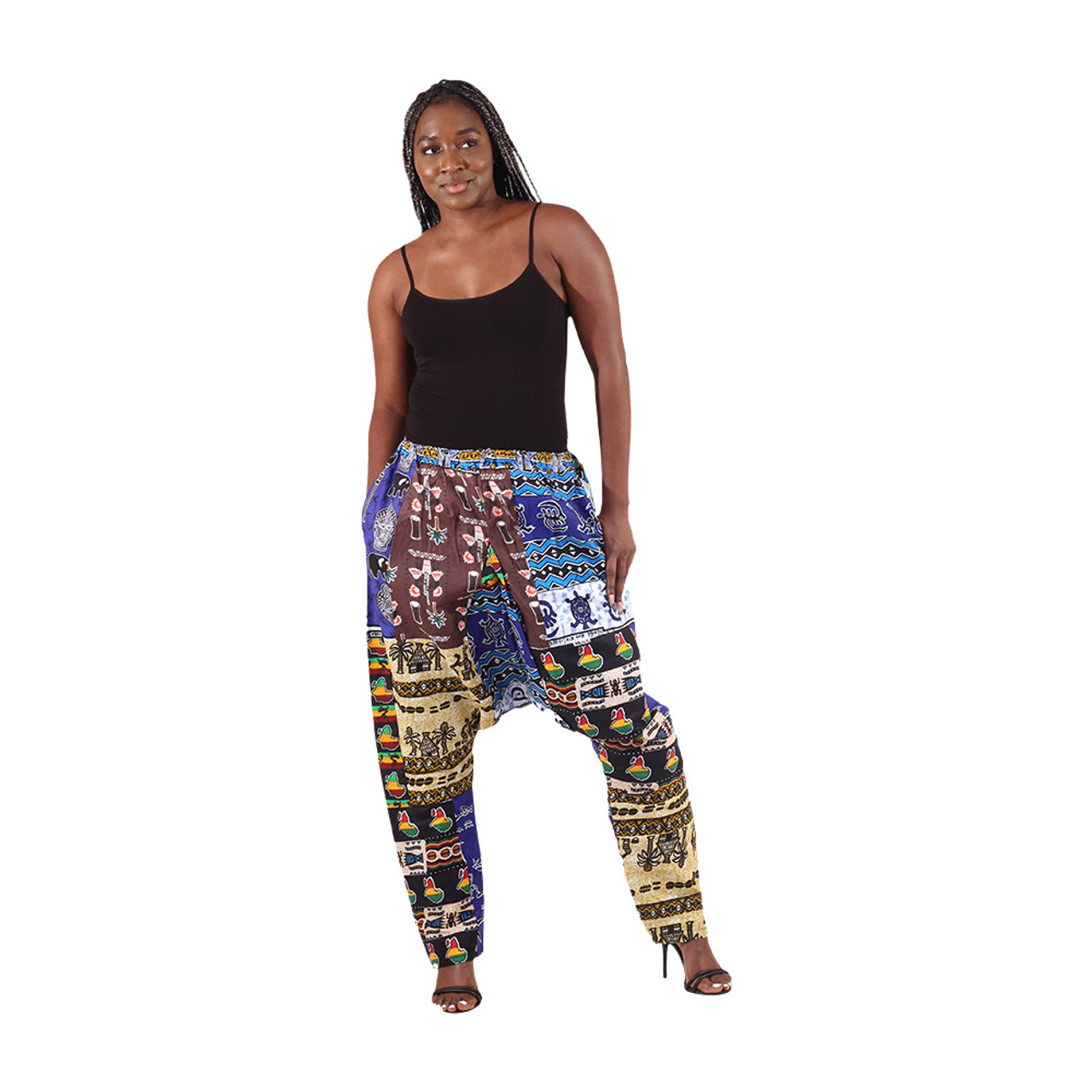 その他 SALSATION Drop Crotch Pants Sand L SIZE Drop Crotch Pants – Salsation Limited